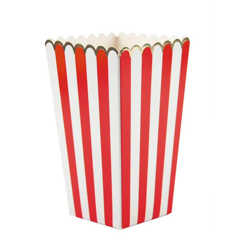 Boîtes à pop-corn Classic, 8 pièces