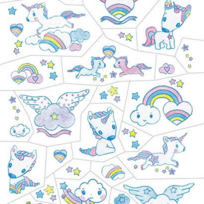 Kindergeburtstag-Djeco_Tattoos_Einhorn_2