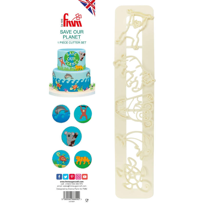 Fondant-Ausstecher Tiere