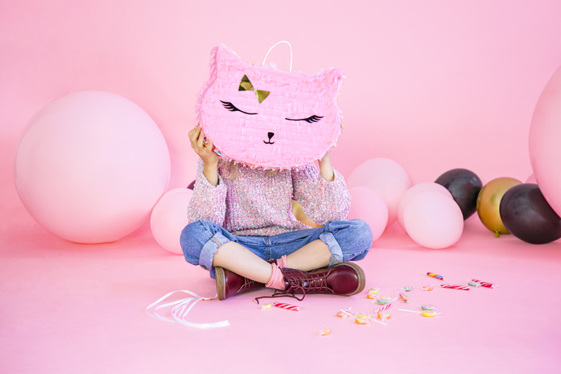 Kopfbedeckung, Kuscheltier, Puppe, Partydekoration, Ballons