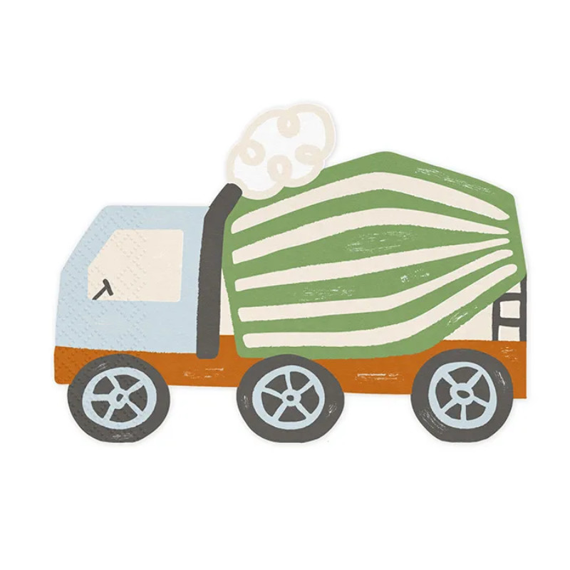 Kindergeburtstag-Servietten_Baufahrzeuge_20_Stk