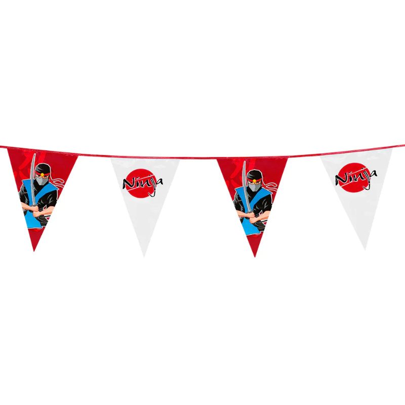Kindergeburtstag-Willkommen-Ninja-Party-1