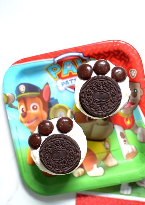 kinderparty Paw-Patrol-Muffins