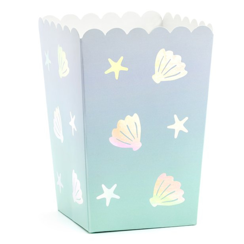 Popcornboxen Narwal, 6 Stk.