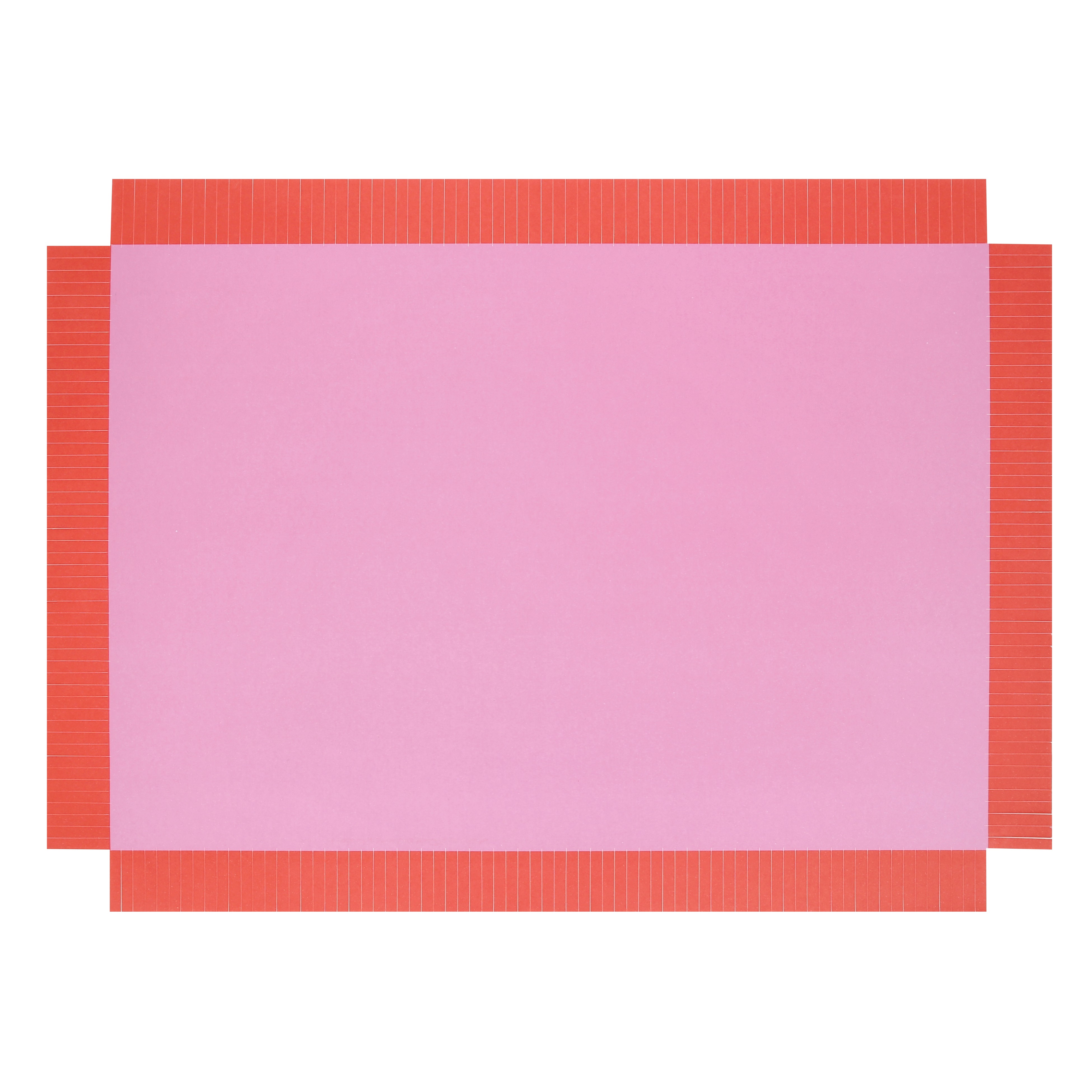 pink rectangle, pink card, paper sheet, bordered card, rectangular layout