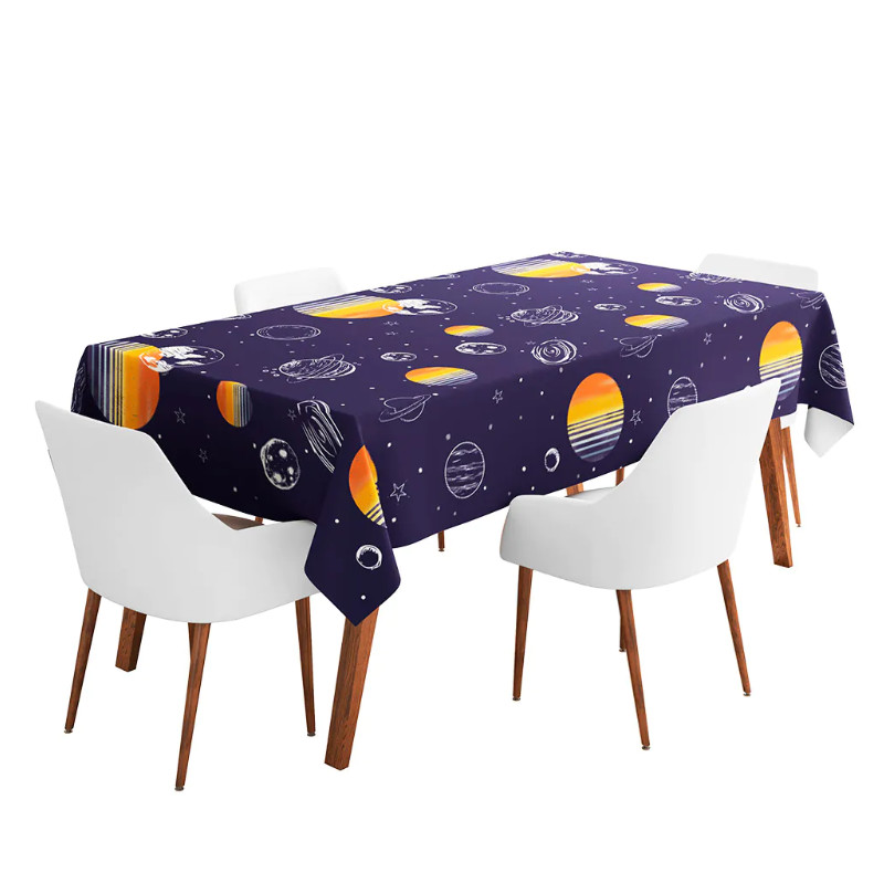 Kindergeburtstag-Tischdecke-Weltall-2