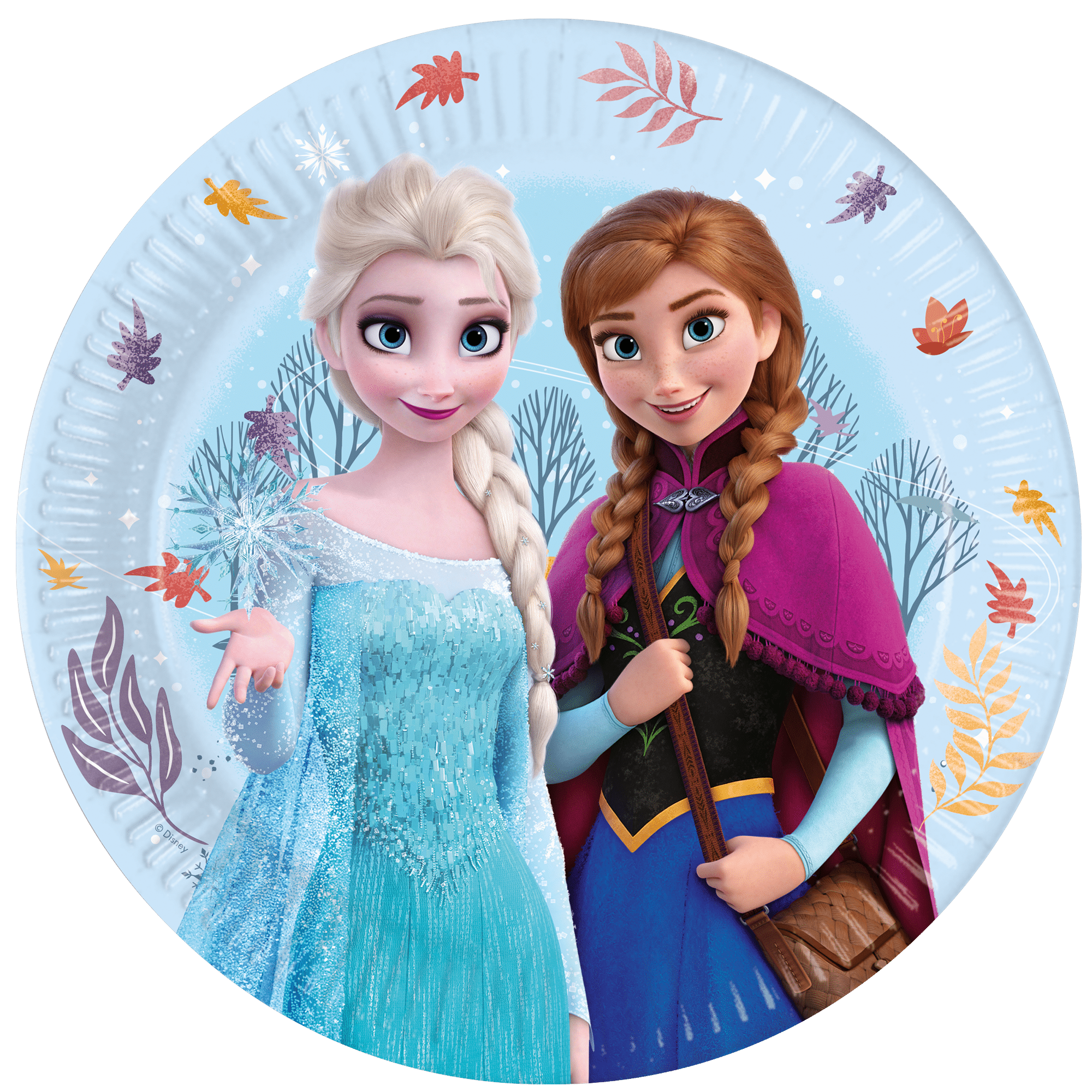 Figuren, Elsa, Anna, Disney, Platte Teller