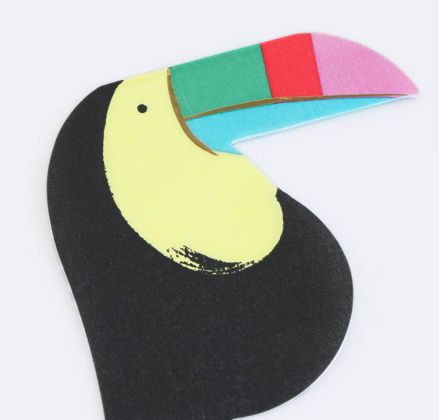 tropischer vogel, tukan, bunter schnabel, foam puzzle, bunter papagei