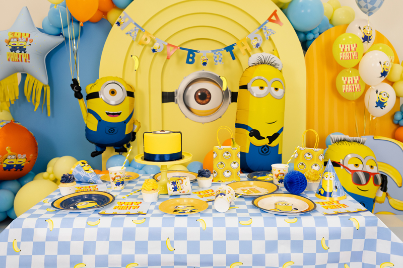 Minion, Geburtstag, Tischdeko, Banane, Dekorationen