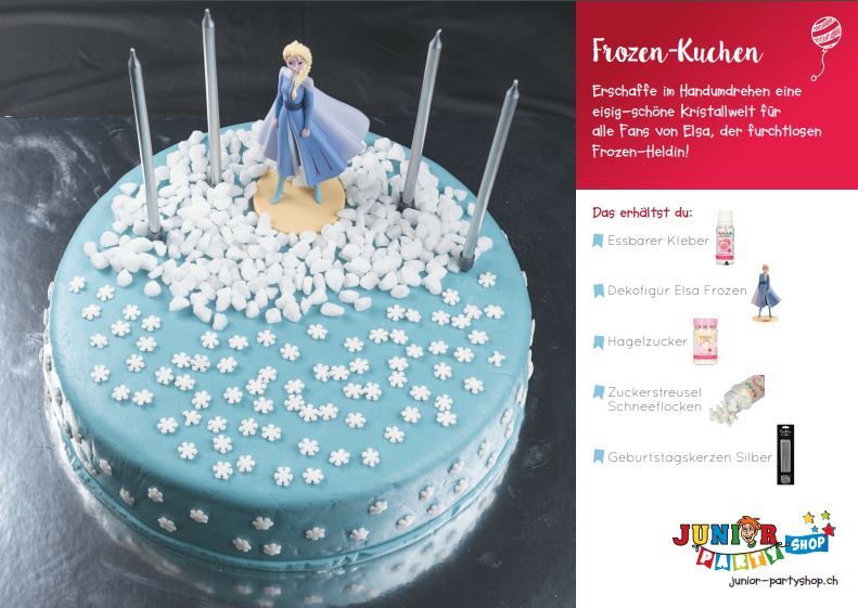 Anleitung Kuchen Frozen