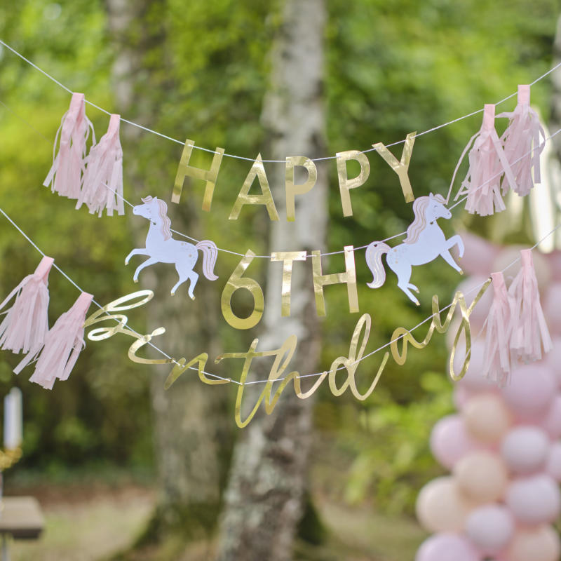 Kindergeburtstag-Girlande_Prinzessin_personalisierbar_1