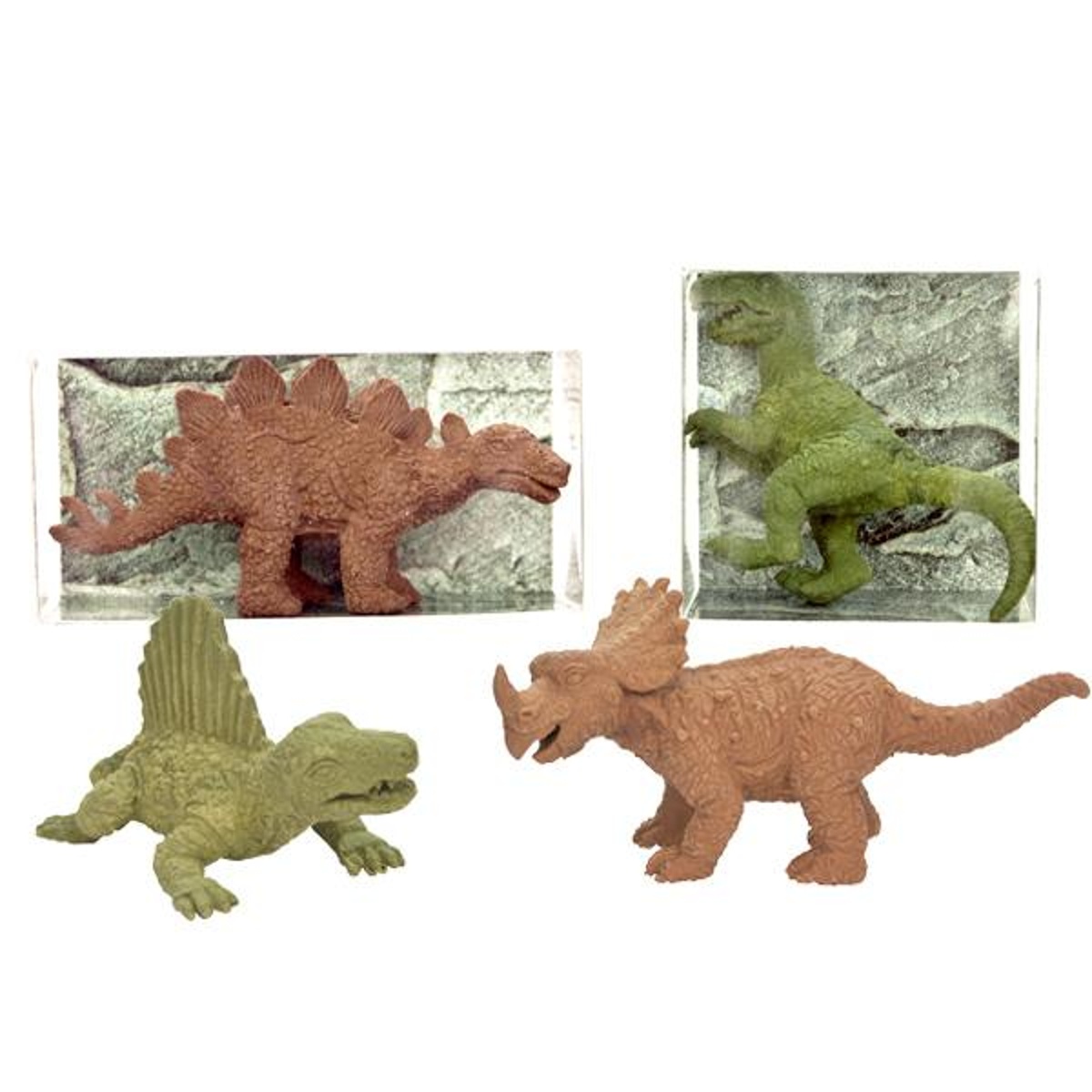 Dinosaurier Spielzeug, Stein/Physische Kulisse, Knetfigur, Spielenstudio, Steineffekt