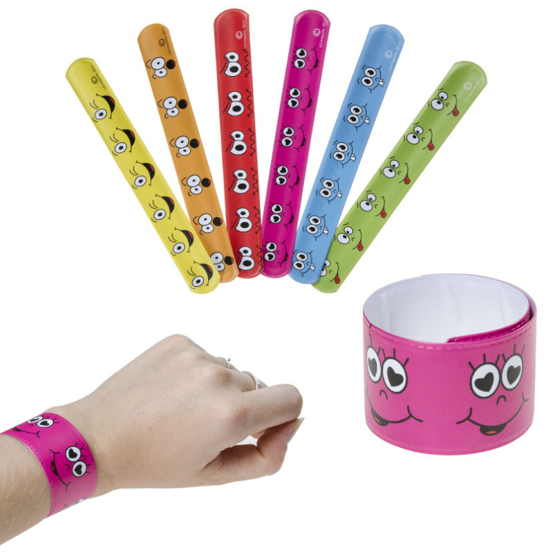 Kindergeburtstag-Slap_Snap_Band_Emojis_1_Stk_assort