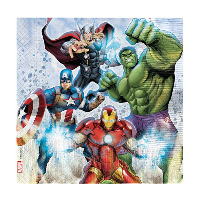 Servietten Avengers, 20 Stk.
