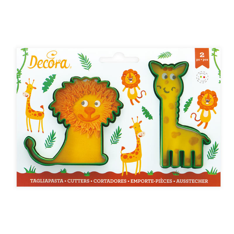 Kindergeburtstag-Ausstechformen_Giraffe_Loewe_1