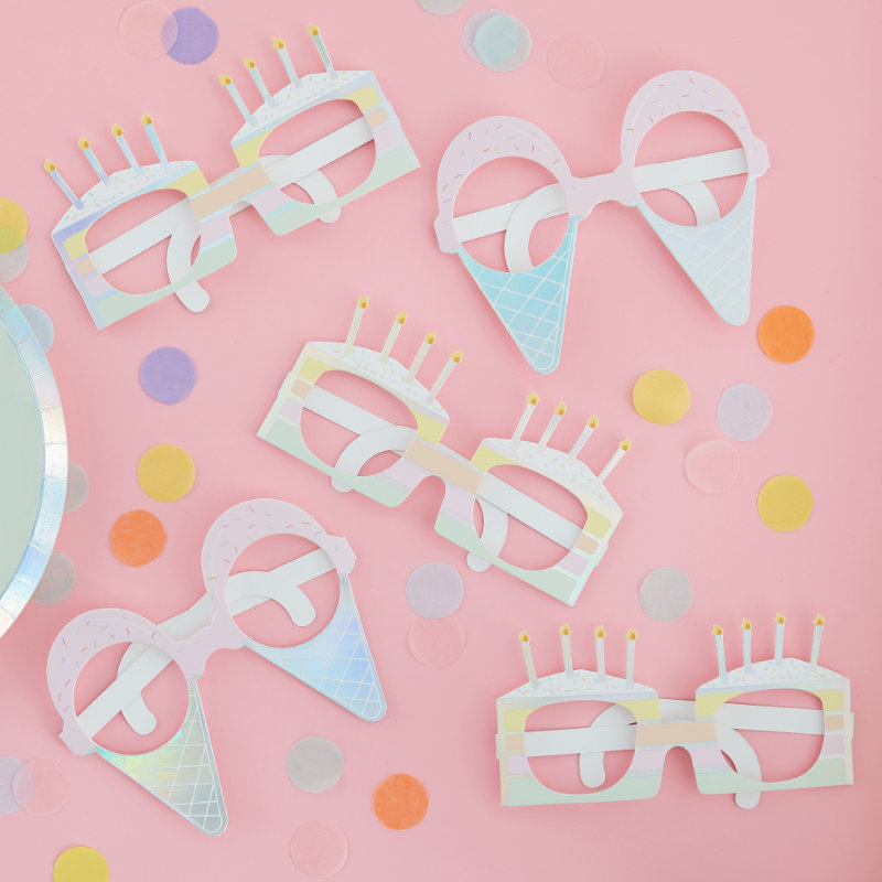Kindergeburtstag-Partybrillen-Ice-Cream-2