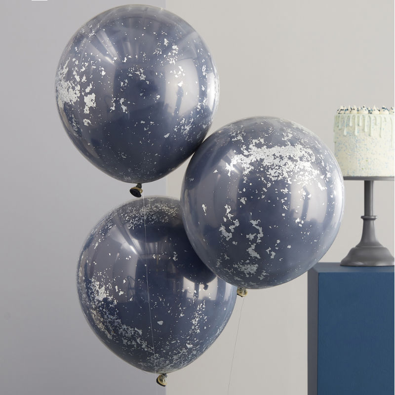 Kindergeburtstag-Luftballons_Doppel_Navy_und_Silber_3_Stk_2