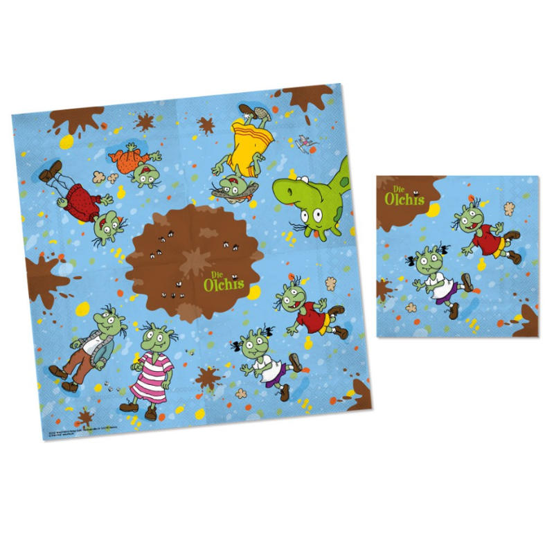 Serviettes Les Olchis, 20 pcs.