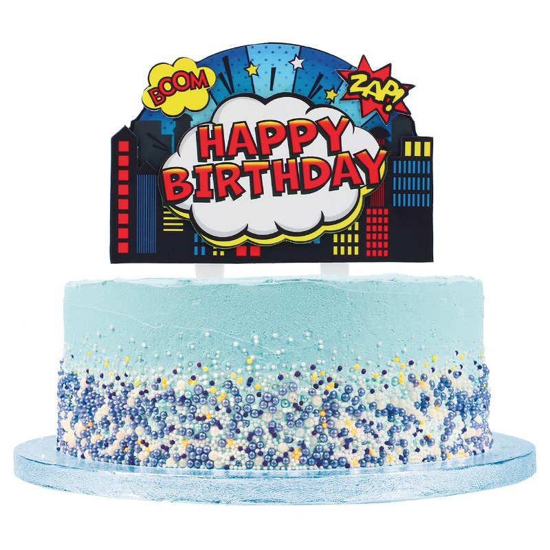 Kindergeburtstag-Cake_Topper_Super_Hero_1