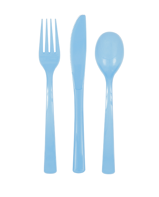 Gabel, Messer, Löffel, Besteckset, Kunststoff