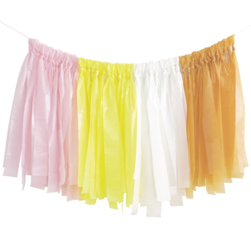 Kindergeburtstag-Tassel_Girlande_Gelb_Weiss_Orange