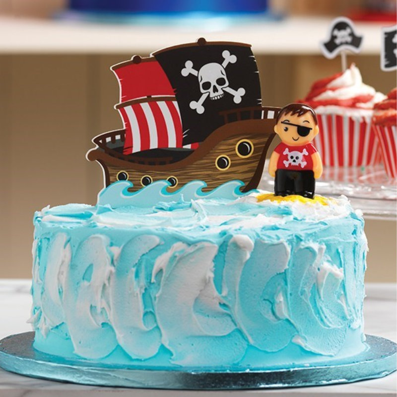 Kindergeburtstag-Cake_Topper_Piratenschiff_1