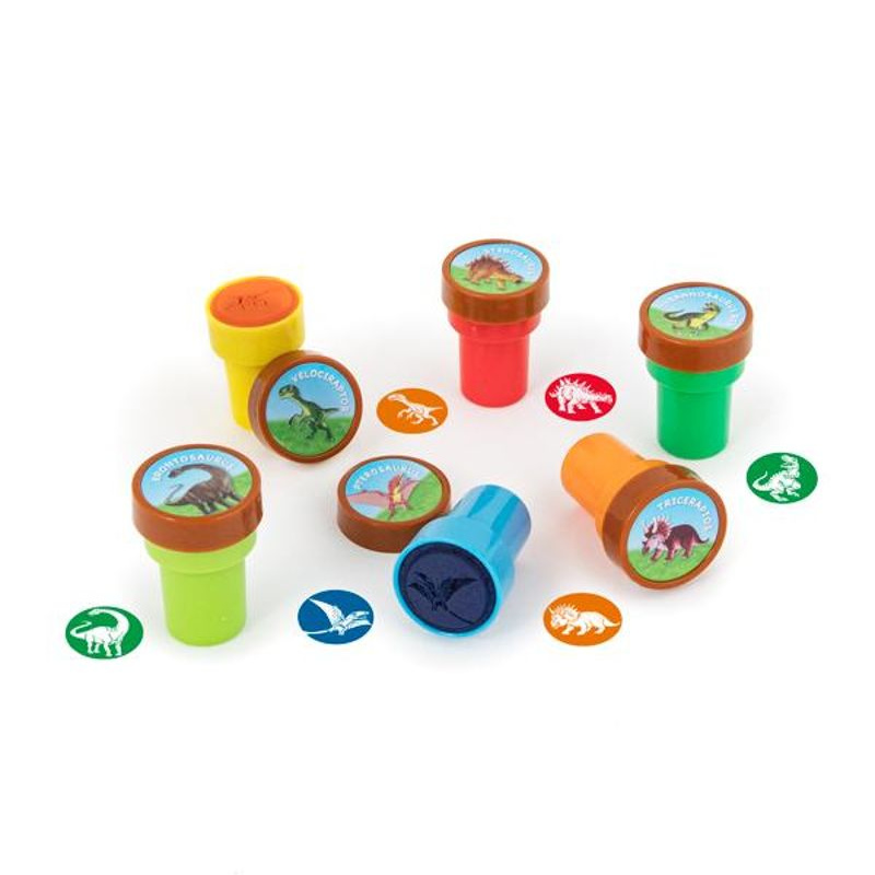 Kindergeburtstag-Stempel_Dinosaurier_assort