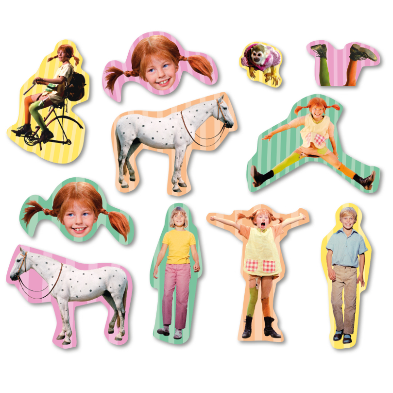 Confetti XXL Fifi Brindacier, 33 pcs.