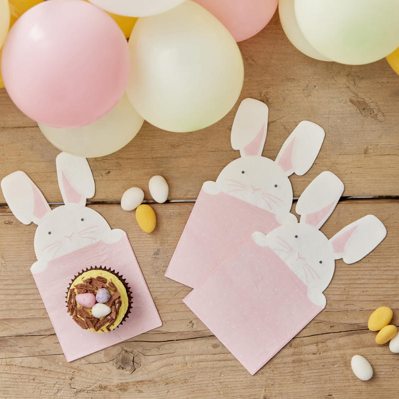 Kindergeburtstag-Servietten-Osterhase-2