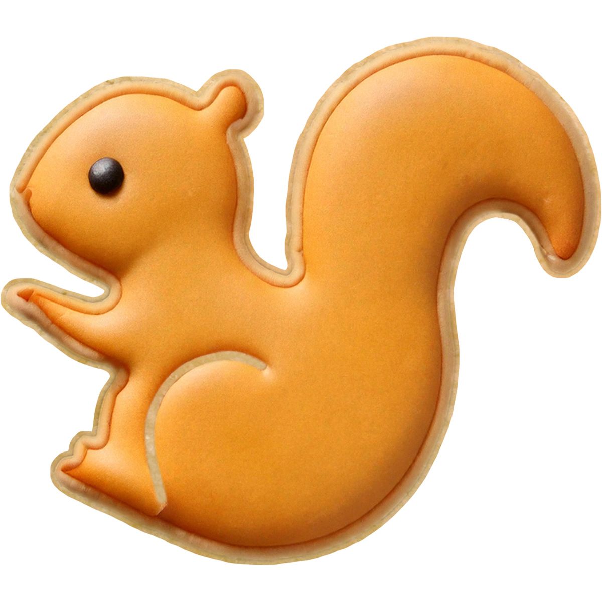 Keksform, Tierform, Farbton-Orange, Backform, Keks