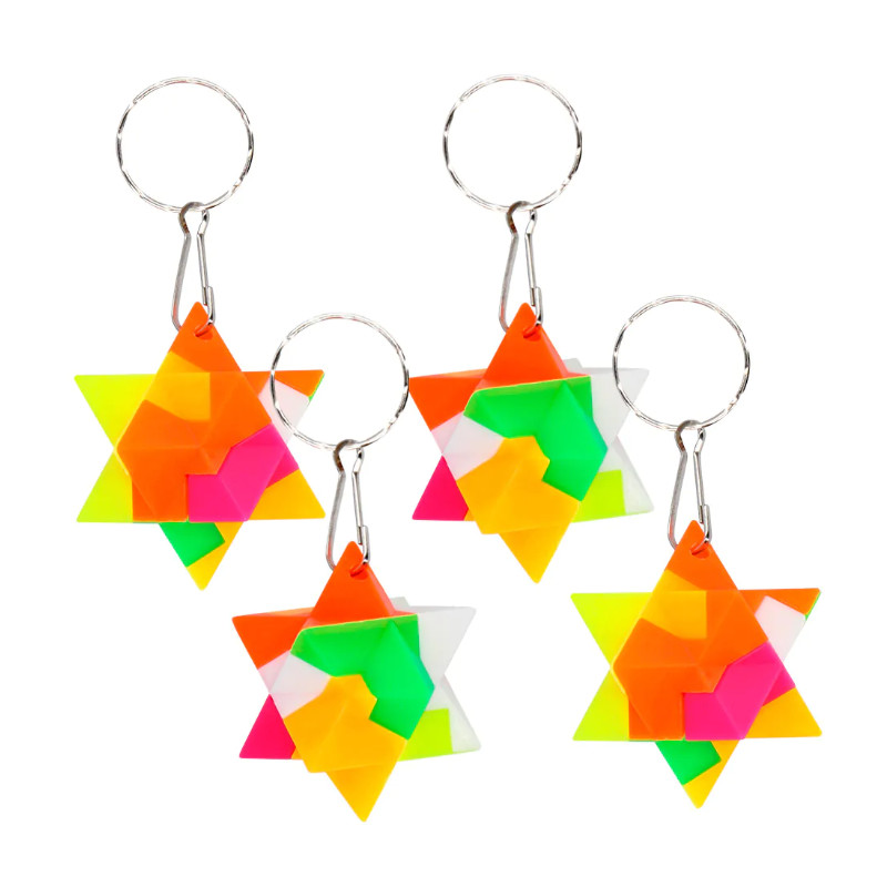 Kindergeburtstag-Schlusselringe-Sterne-Puzzle