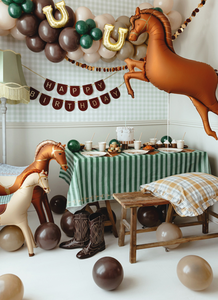 Birthday, Balloon, Pferd, Partydekoration, Tischdekoration