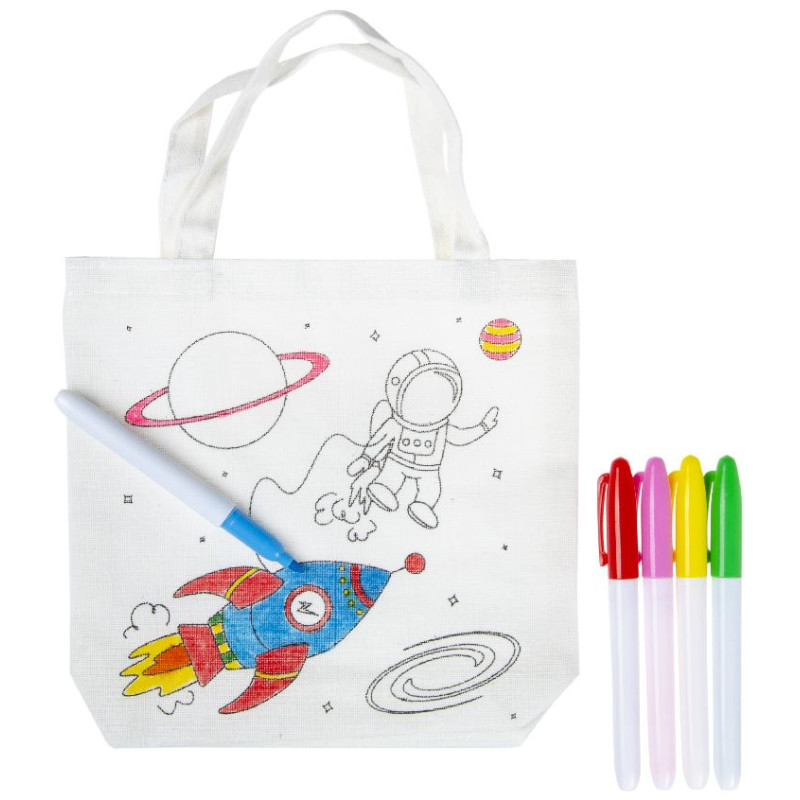 Kindergeburtstag-Faerbe_deine_eigene_Tasche_Weltraum