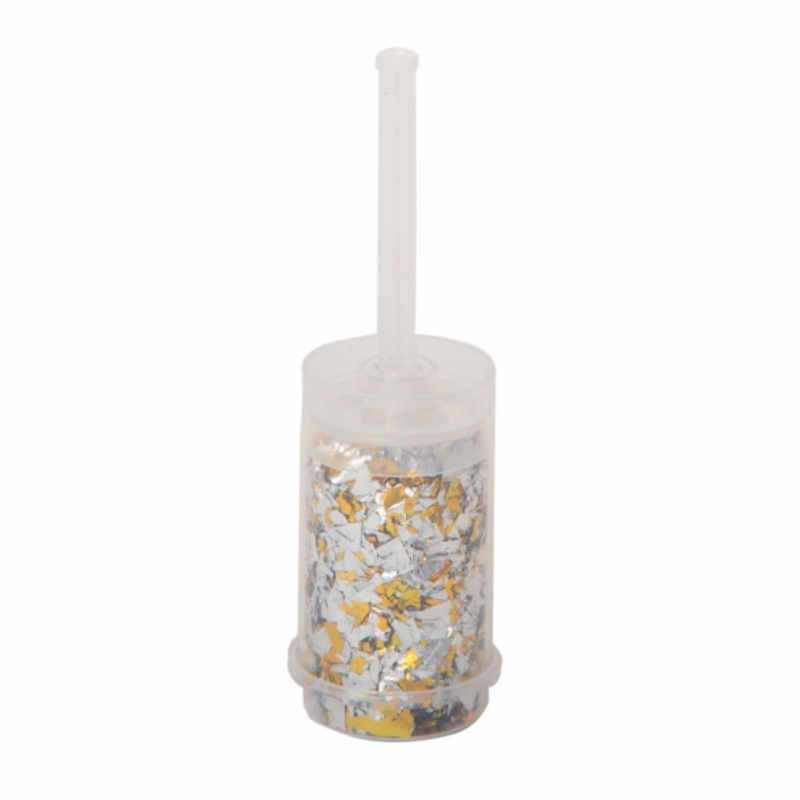 Konfetti Popper Gold & Silber