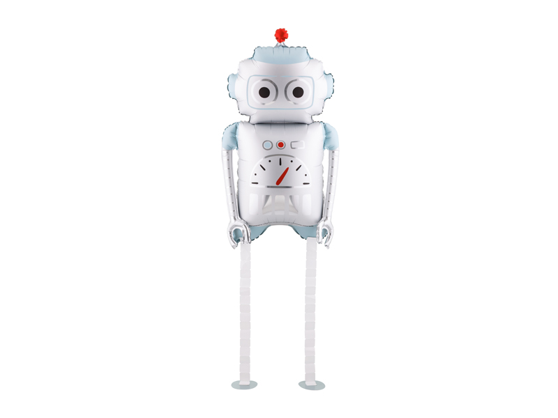 Roboter, Ballon, Metall?