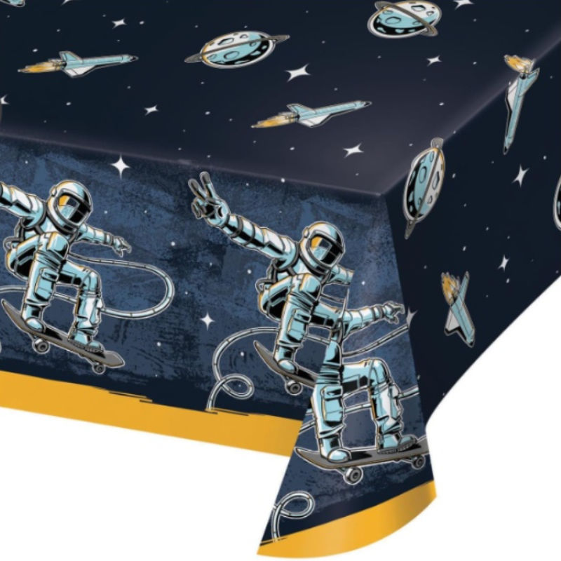 Kindergeburtstag-Tischdecke-Astronaut