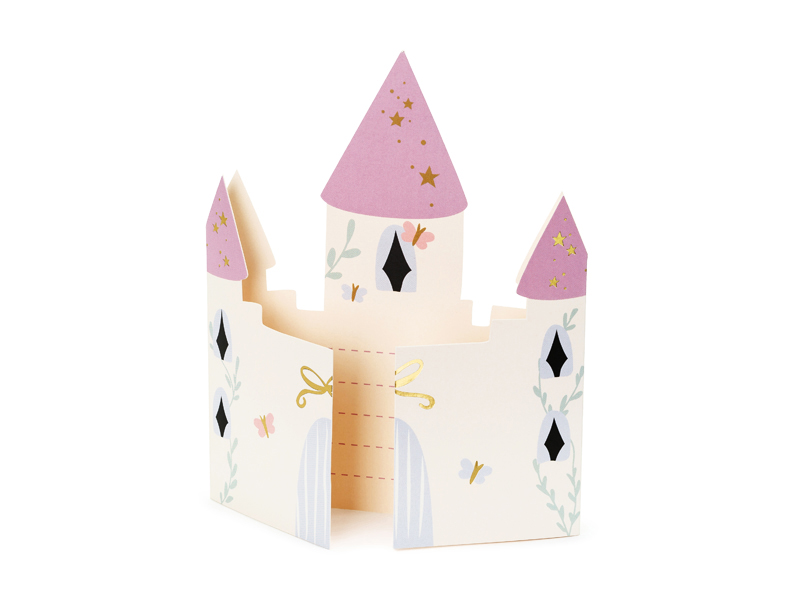 Papptaschenburg, Märchenburg, Flügeltor, Rosa Türmchen, Castle
