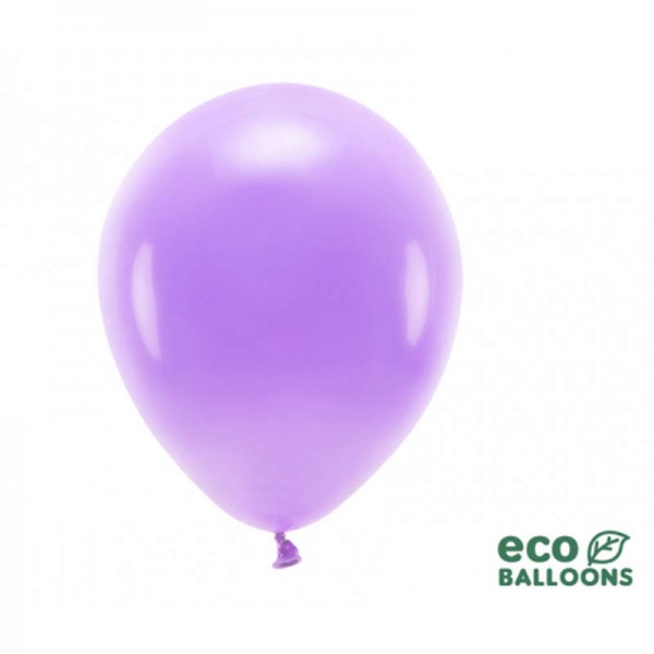 Luftballons Öko lavendel, 10 Stk.