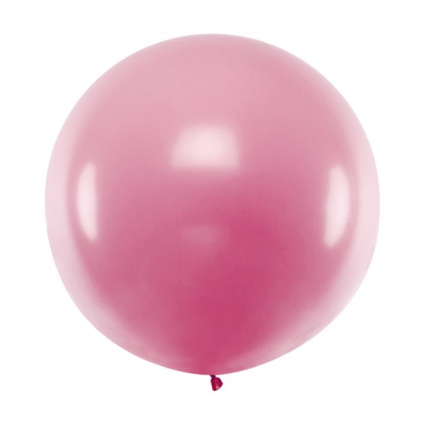 Luftballon Metallic Rosa, 1 m