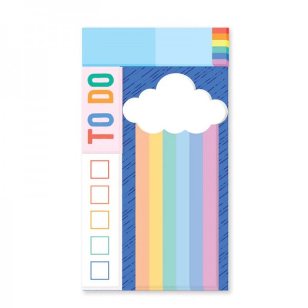 Notiz-Zettel Regenbogen