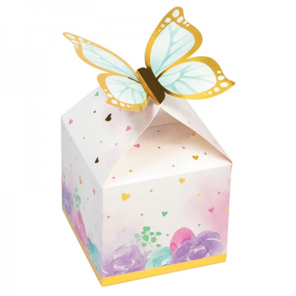 Geschenkbox Schmetterling, 8 Stk.