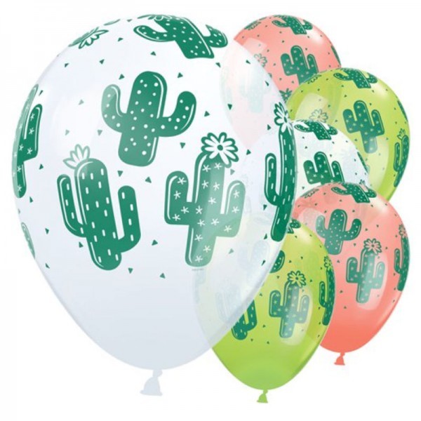 Luftballons Kaktus, 25 Stk.
