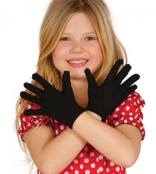 Kinder-Handschuhe Schwarz