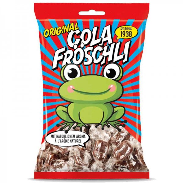 Cola Fröschli Bonbons, 140 g