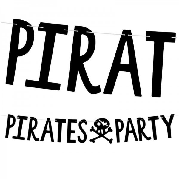 Girlande Pirates Party