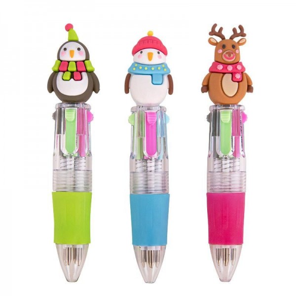 Kugelschreiber mehrfarbig Weihnachten