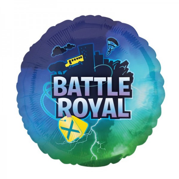 Folienballon rund Battle Royal
