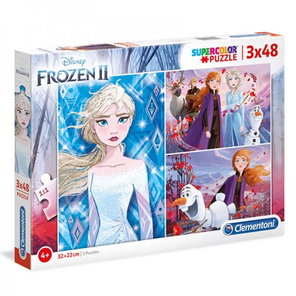 Puzzle Frozen 2, 3x48tlg.