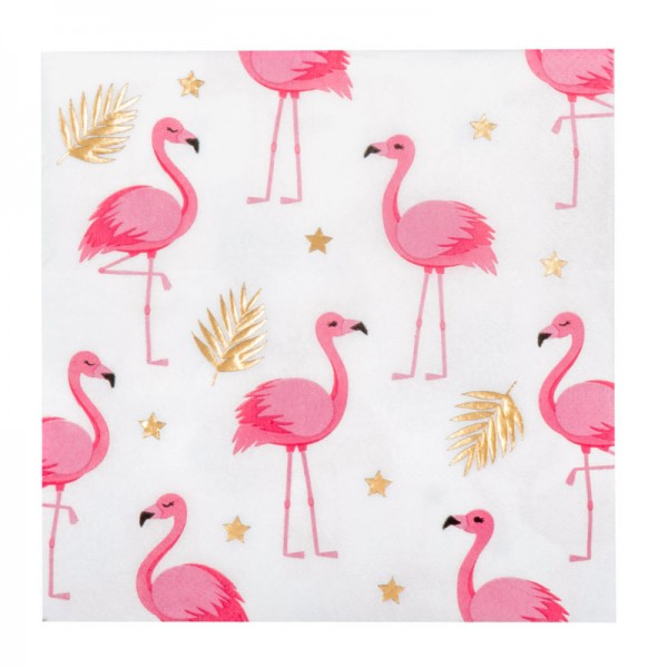 Serviettes de table Flamingo, 20 pcs.
