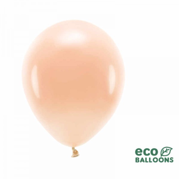 Luftballons Öko peach, 10 Stk.